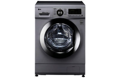 LG F1496AD58 4KG 1400 Spin Washer Dryer - Silver